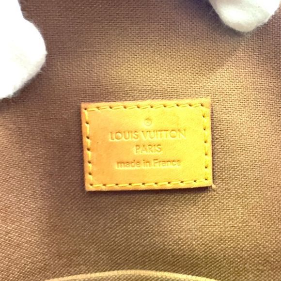 Louis Vuitton Odeon GM Monogram Leather × PVC Brown Handbag Gold M56388 - Picture 4 of 15